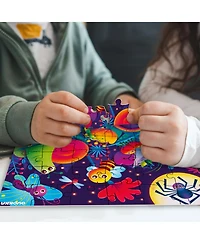 Quokka 4 x 30 Pieces Jigsaw Puzzles for Toddlers 3-5 - Dinosaur, Animals, Meadow Girls