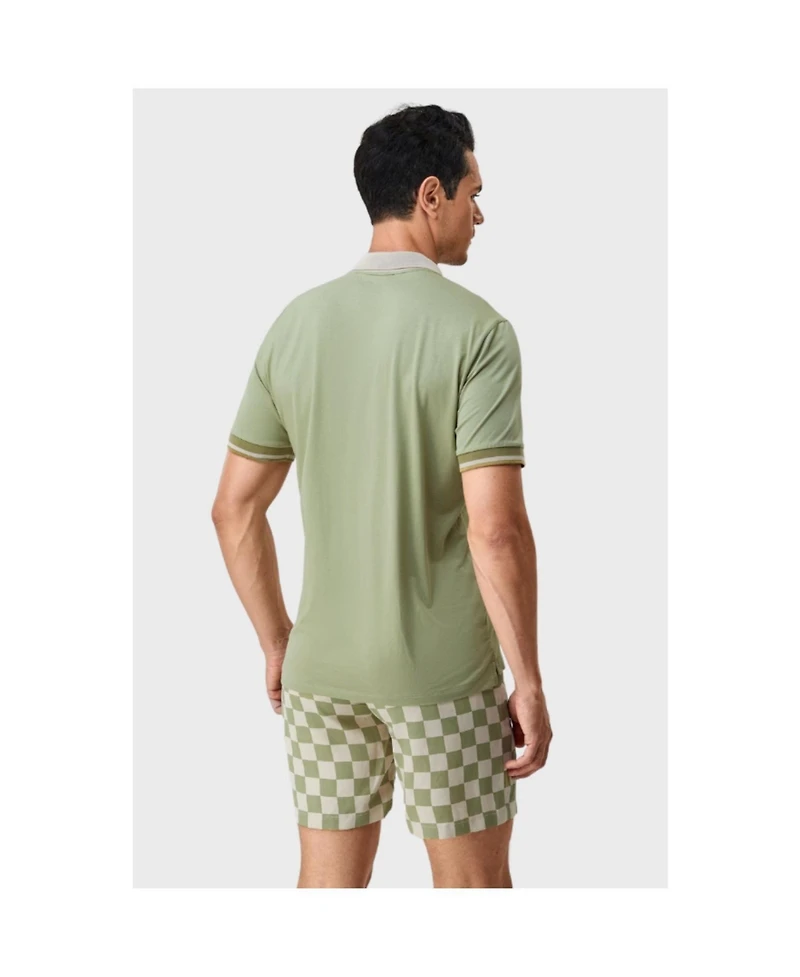 Bellemere New York Men's Two-Tone Checkered Short Pants