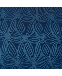 Chanasya Premium 2-Panel Embossed Leaf Textured Curtains - Back Tab, Ring Tab for Windows Living Room Bedroom