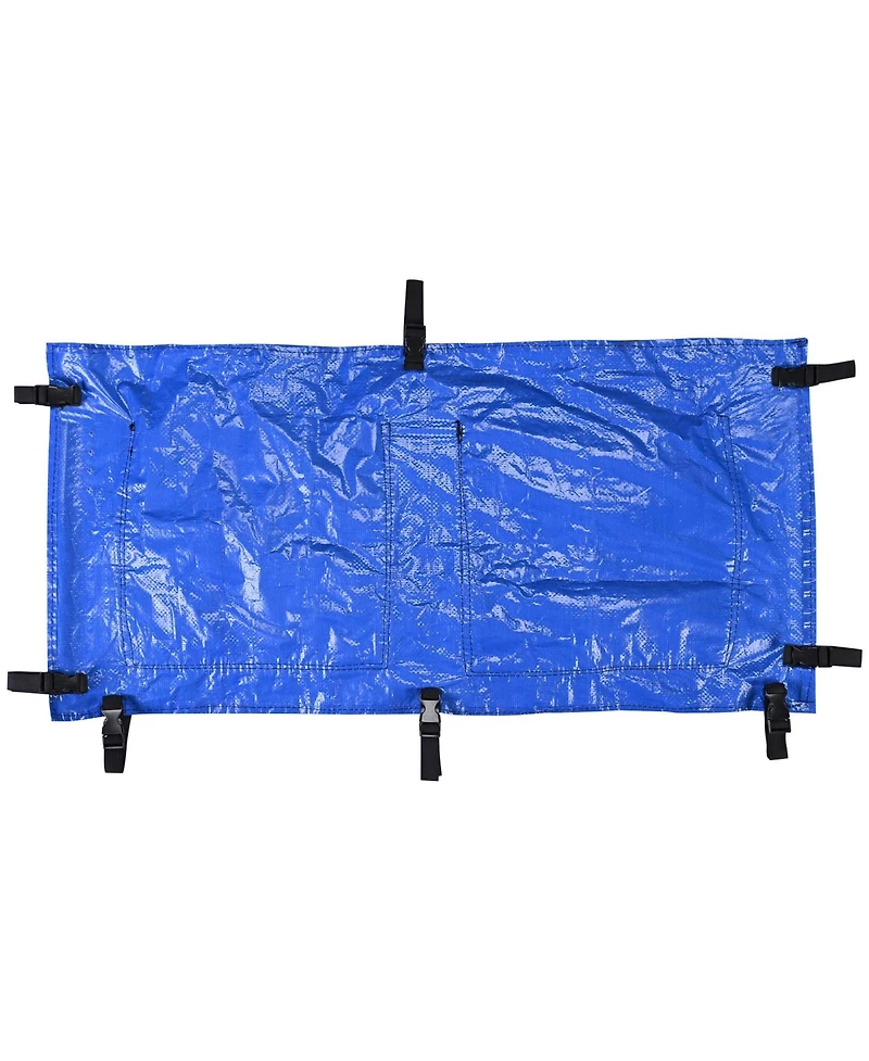 Yescom Trampoline Shoe Bag Bounce Accessory Mesh Pocket Adjustable Strap Outdoor Home