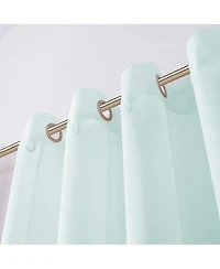 Melrose Semi Sheer Window Panel Set, 110" W x 84" L
