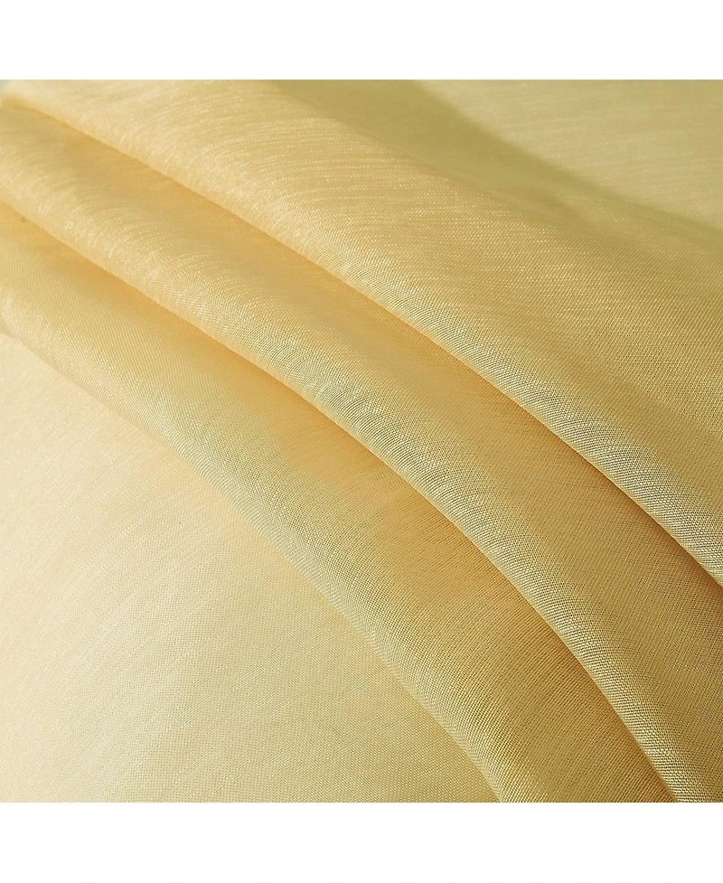 Melrose Semi Sheer Window Panel Set, 110" W x 84" L