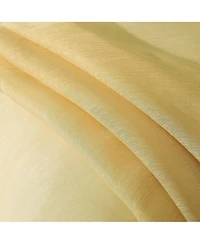 Melrose Semi Sheer Window Panel Set, 110" W x 84" L