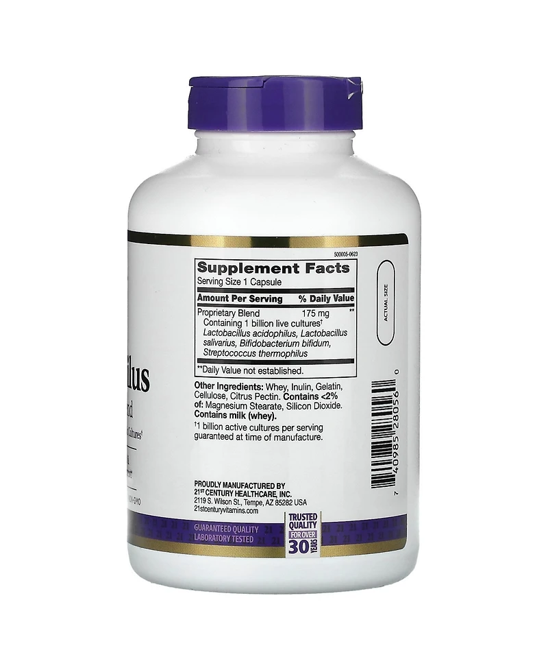 21st Century Acidophilus Probiotic Blend