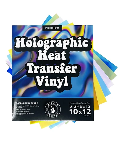 Hippie Crafter Holographic Heat Transfer Vinyl