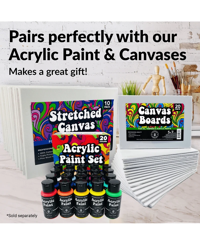 Hippie Crafter Blue Painters Tape 3 Pack