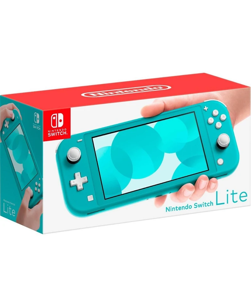 Nintendo Switch Lite Turquoise Bundle With Mario Kart 8 Deluxe Game