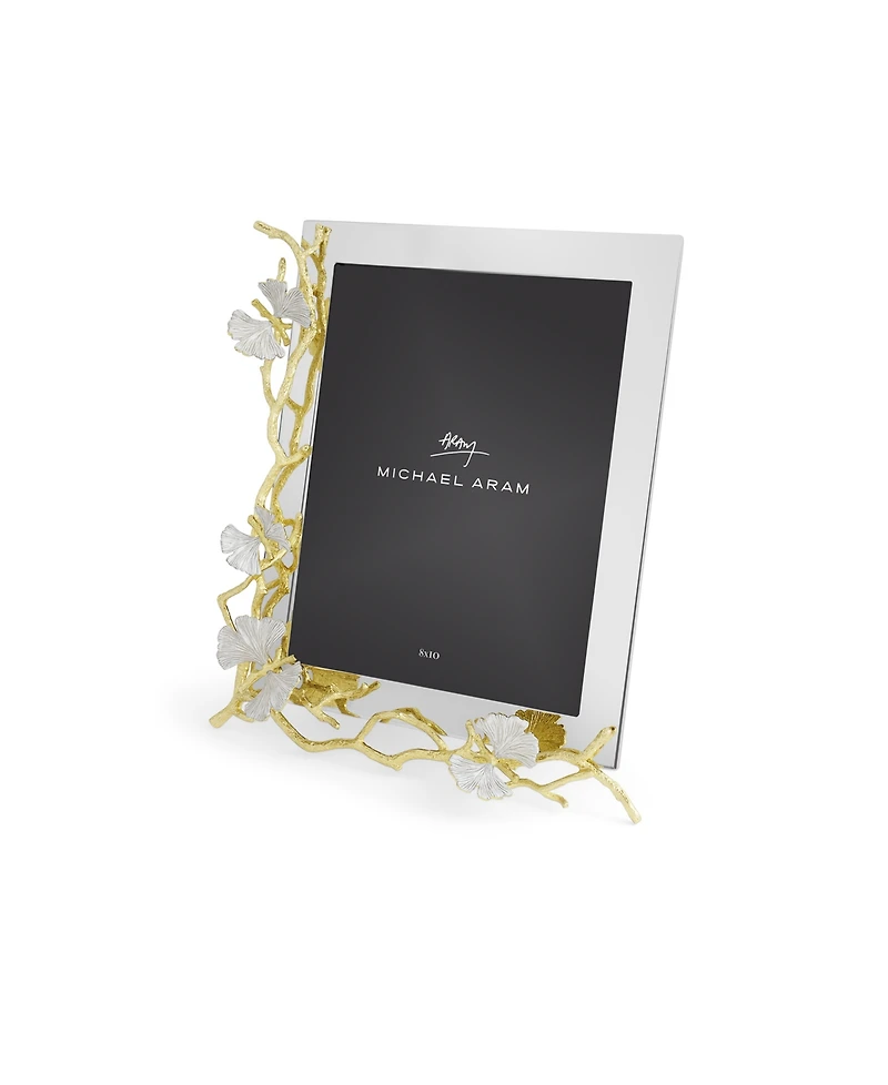 Michael Aram Butterfly Ginkgo Gold Reflective Frame, 8" x 10"