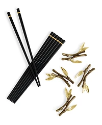Michael Aram Zen Garden Chopsticks Stand Set