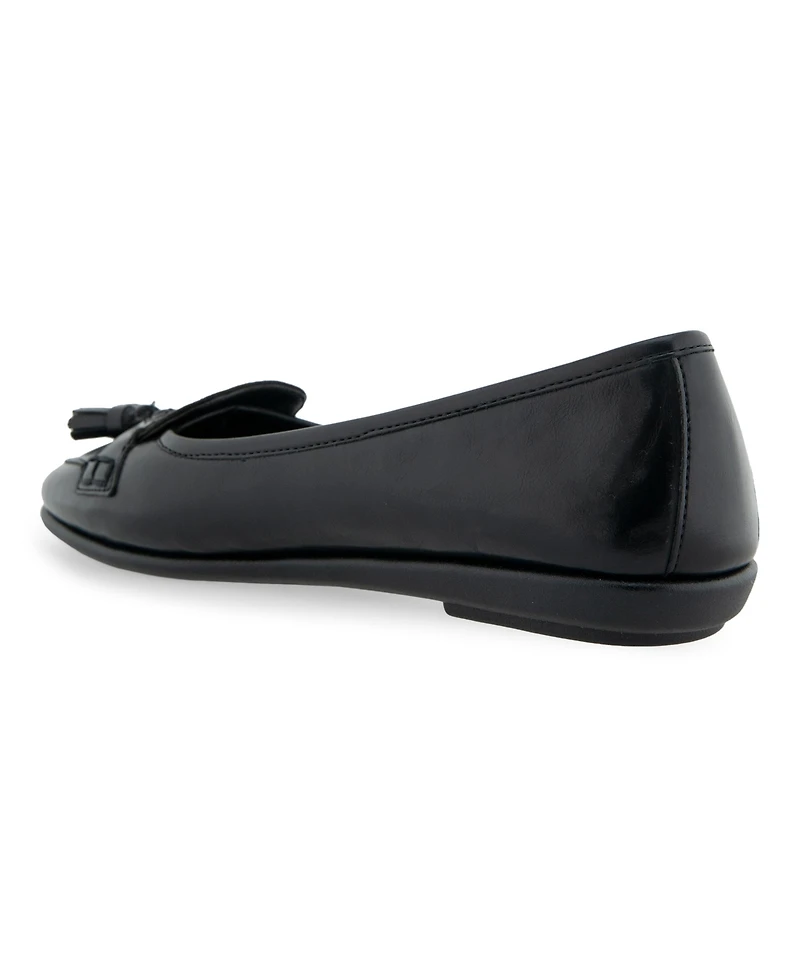 Aerosoles Women's Brooks Tassel Ballet Flats - Burnished Faux Leather