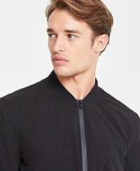Alfani Men's Regular-Fit Water-Resistant Full-Zip Bomber Jacket, Created for Macy's