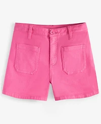 Epic Threads Little & Big Girls Twill Patch-Pocket Shorts, Exclusively at Macy's