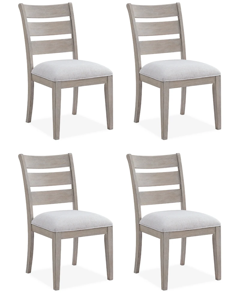 Sadie 4-Pc. Ladder Back Chair Set, Created for Macy's