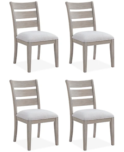 Sadie 4-Pc. Ladder Back Chair Set, Created for Macy's
