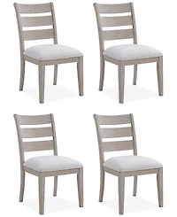 Sadie 4-Pc. Ladder Back Chair Set, Created for Macy's