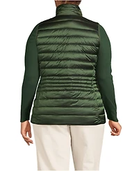 Lands' End Women's Plus Wanderweight Packable Down Vest
