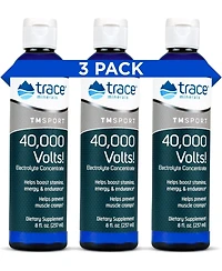 Trace Minerals 40,000 Volts - Concentrate Supplement Drops for Electrolyte Support