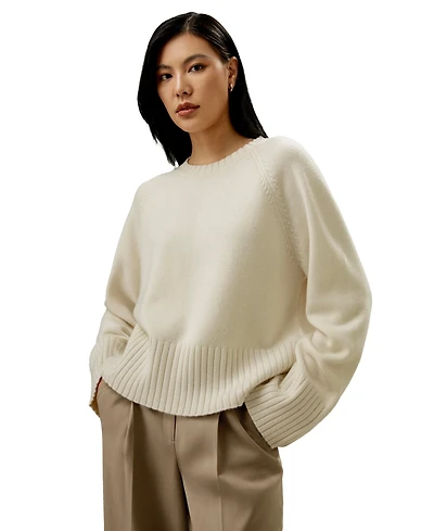 Lilysilk Women's Gelato Wool-Blend Sweater