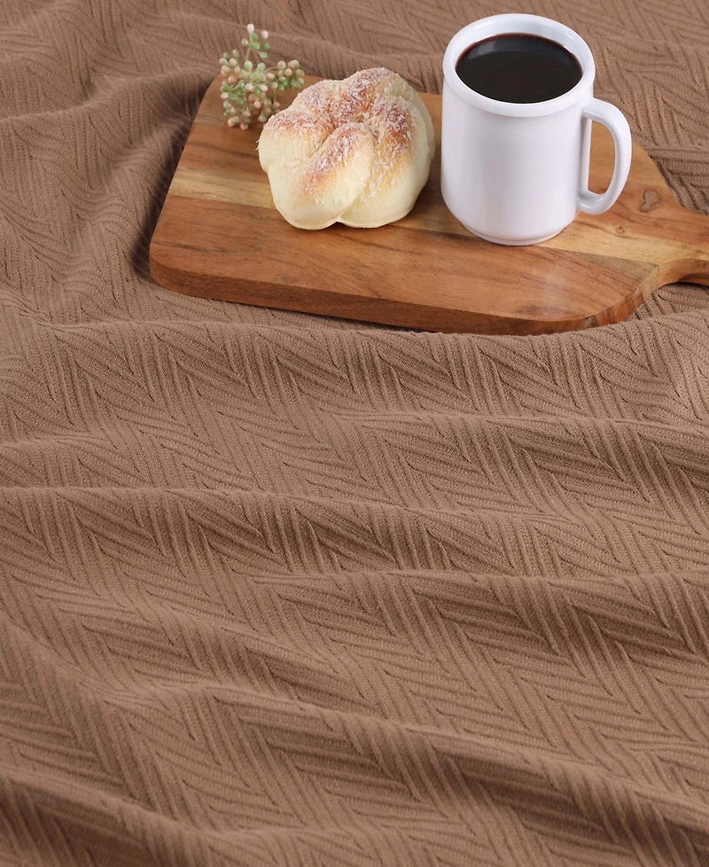 Superior Chevron All-Season Cotton Throw, 50" x 60"