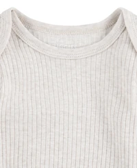 Huggies Baby Boys Organic Short Sleeve Bodysuits 3-Pack