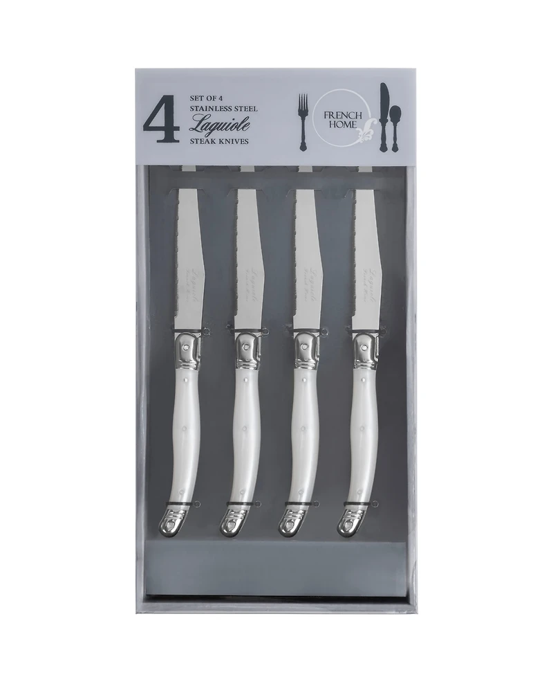 French Home Set of 4 Laguiole Steak Knives