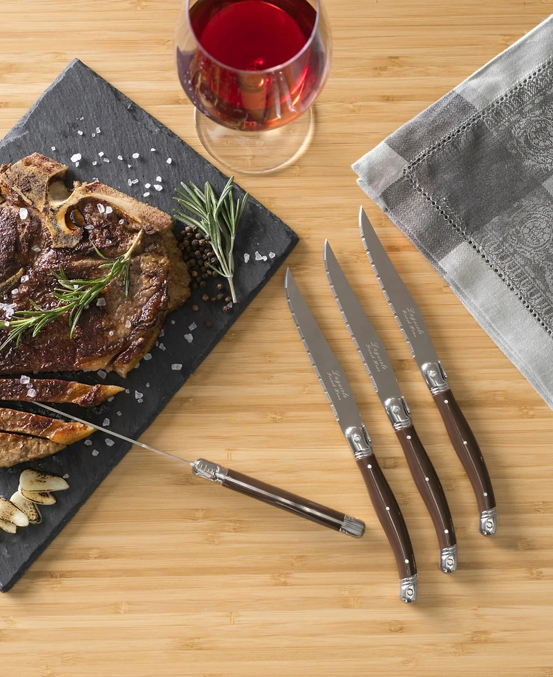 French Home Set of 4 Laguiole Steak Knives