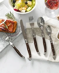 French Home Laguiole 20 Piece Stainless Steel Flatware Set, Service for 4