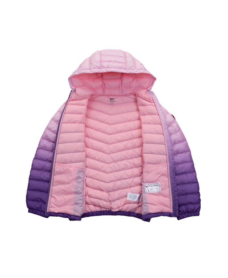 Rokka&Rolla Girls Ultra Light Packable Down Puffer Jacket