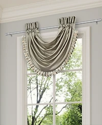 J Queen New York Piazza Window Waterfall Valance, 33" x 43"