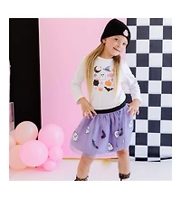 Sweet Wink Toddler Girls Halloween Fun Long Sleeve Shirt