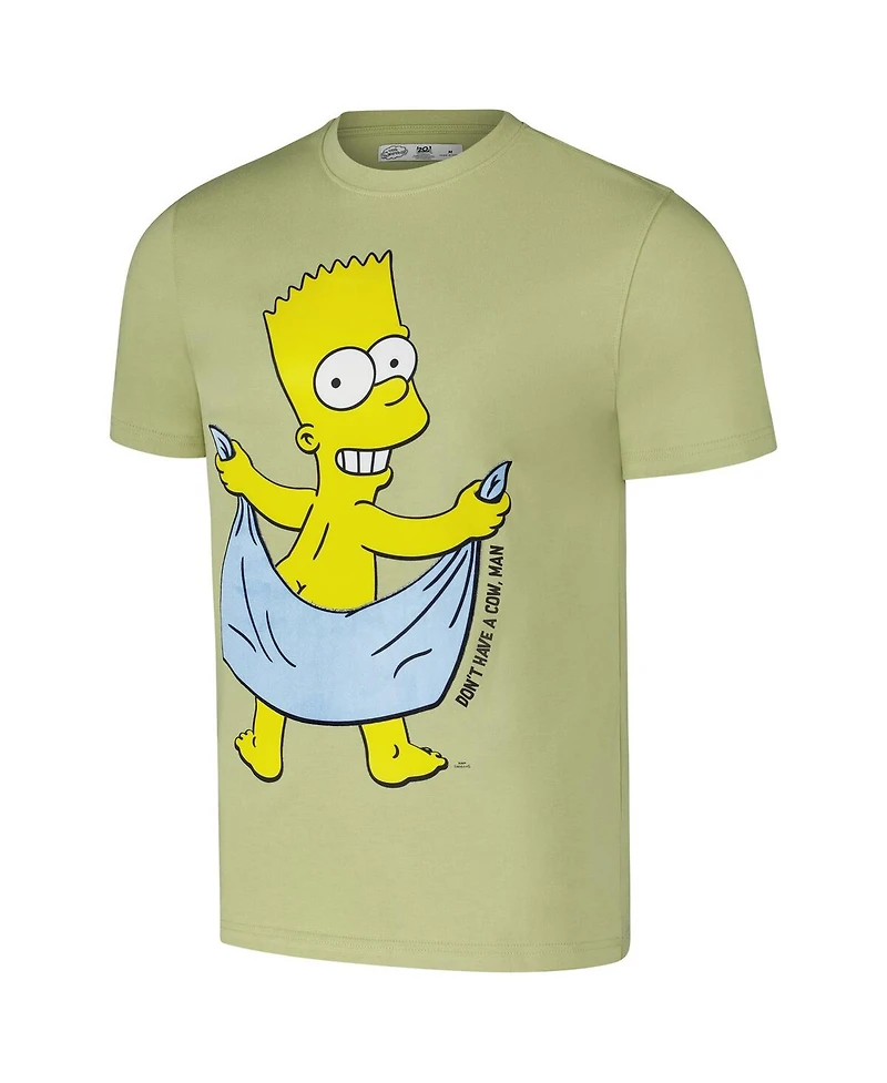 Freeze Max Men's Green The Simpsons Fresh T-Shirt