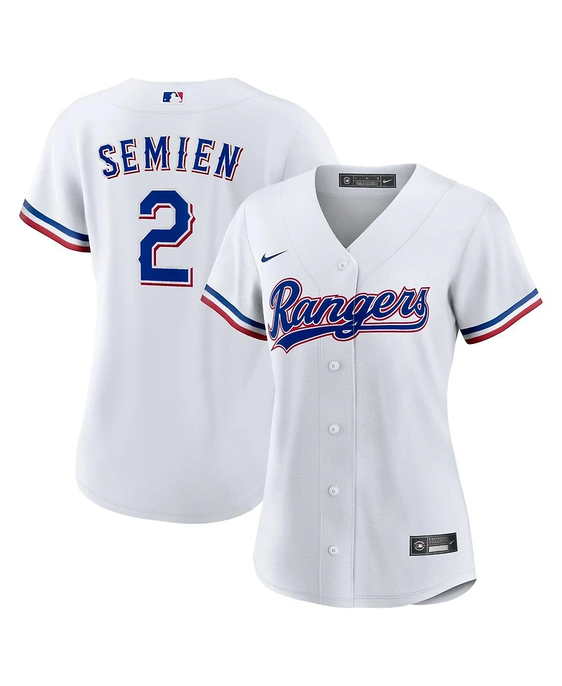 Nike Women's Marcus Semien White Texas Rangers Home Replica Player Jersey