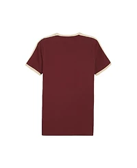 Puma Men's Maroon Manchester City Ftbl Heritage T-Shirt