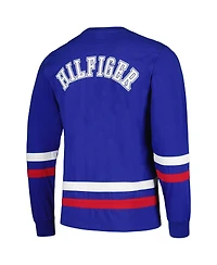 Tommy Hilfiger Men's Royal New York Giants Nolan Long Sleeve T-Shirt