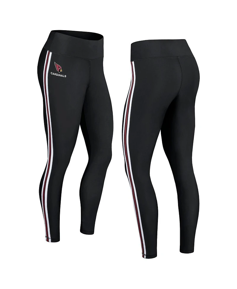 Wear by Erin Andrews Women's Black Arizona Cardinals Color Block Leggings