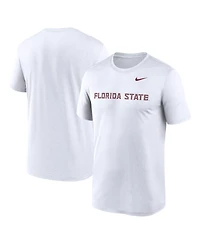 Nike Men's White Florida State Seminoles Primetime Legend Wordmark T-Shirt