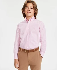 Big Boys Gingham Button Up Shirt