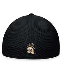 Top of the World Men's Black Wake Forest Demon Deacons Spacer Flex Hat