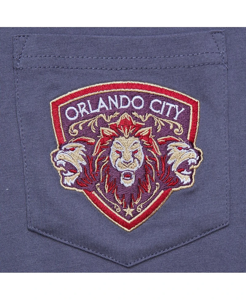 Mitchell & Ness Men's Orlando City Sc 10th Anniversary Premium Pocket T-Shirt