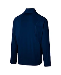 Outerstuff Men's College Navy Seattle Seahawks Grind Iron Quarter-Zip Top