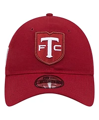 New Era Men's Red Toronto Fc Jersey Hook 9TWENTY Adjustable Hat