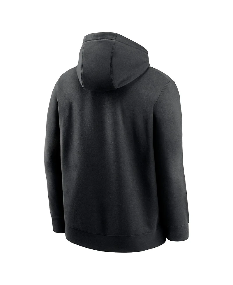 Nike Men's Black Los Angeles Dodgers Local Club Pullover Hoodie