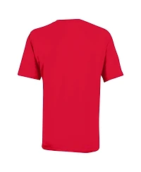 Champion Big Boys and Girls Red Louisville Cardinals Arch Over Logo T-Shirt