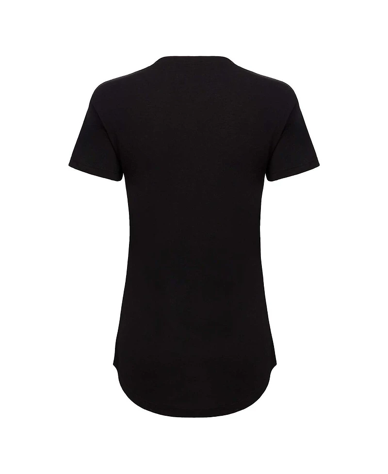 Sportiqe Women's Black Sacramento Kings Phoebe Super Soft Tri-Blend T-Shirt
