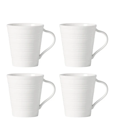 Lenox Tin Can Alley 4 Degree Mugs, Set of 4