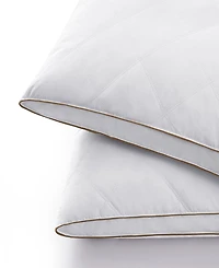 Unikome 100% Cotton Medium Support Feather Down 2-Pack Pillows