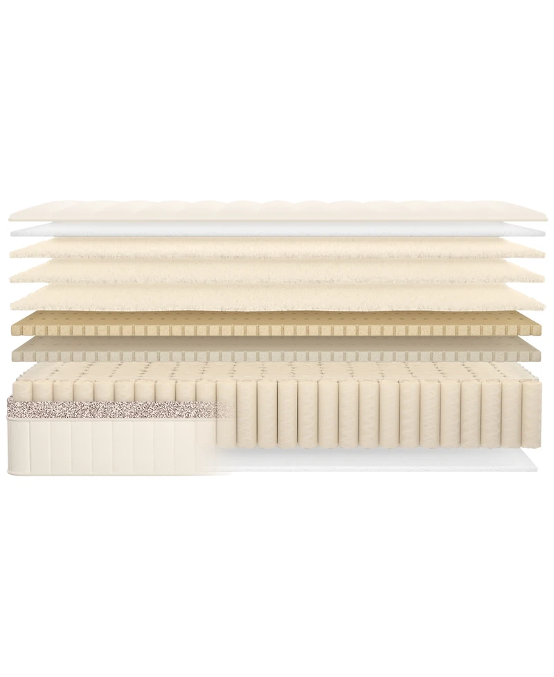 Brooklyn Bedding Birch Luxe Natural 11.5" Cushion Firm Mattress