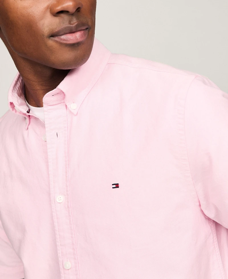 Tommy Hilfiger Men's Heritage Oxford Regular-Fit Button-Down Shirt