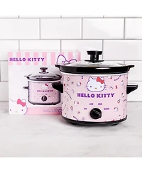 Uncanny Brands Hello Kitty 2qt Slow Cooker - Cook With Your Favorite Kitty Character