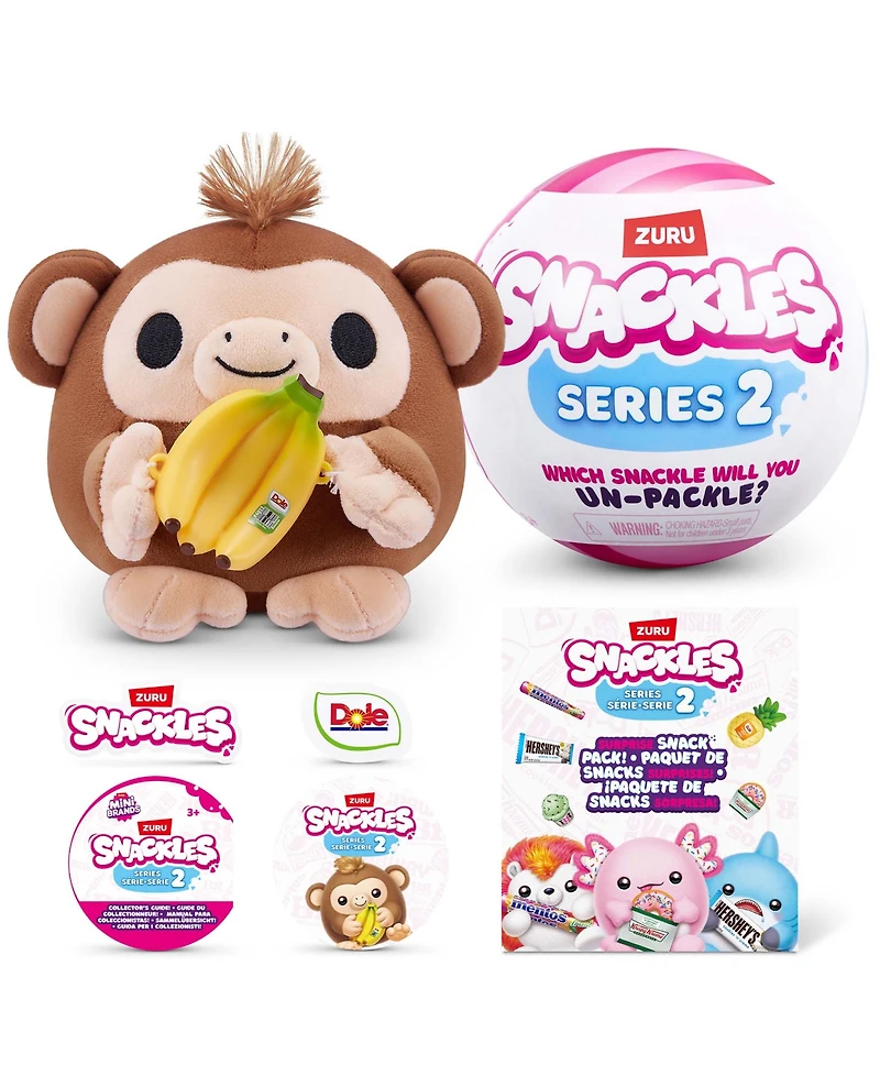 Snackles Series 2 Small Plush Toy
